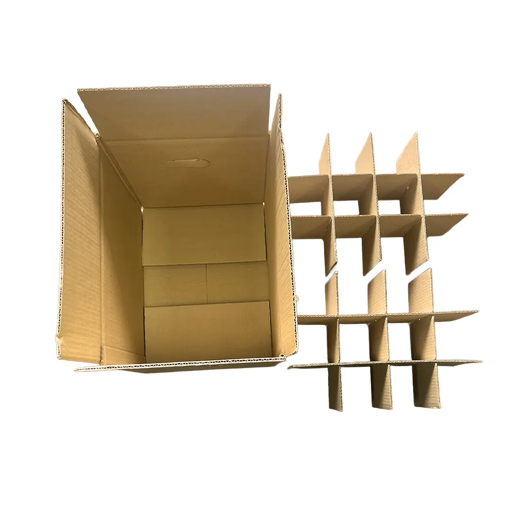 40x30x35cm Petoslojne kartonske kutije + Saće za 12 flaša svih vrsta - Слика 2