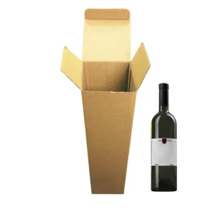 Samosklopiva kutija za jednu flašu 0.75L 7.7x7.7x32.5